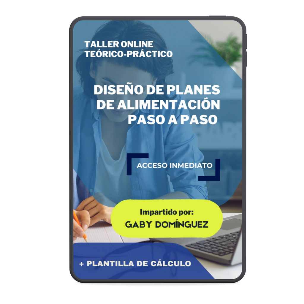 Taller de Diseño de Planes de Alimentación + Plantilla de Cálculo